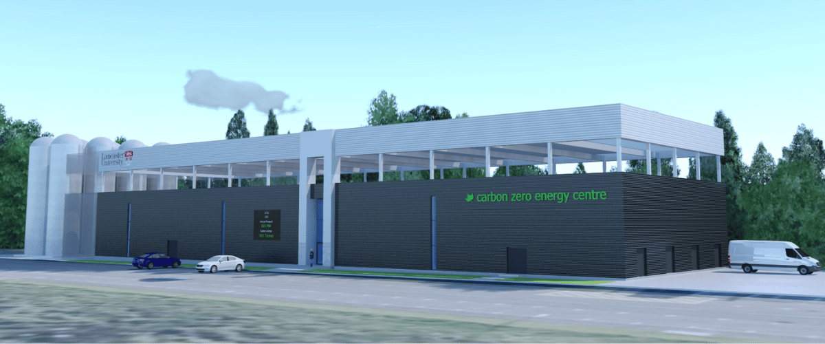 An artist's impression of the Low Carbon Energy Centre