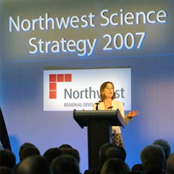 Kirsty Wark praised InfoLab21 as an example of good science infrastructure in the region