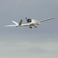 Herti UAV, an autonomous airborne craft, courtesy of BAE Systems
