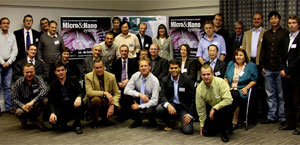 Delegates from the world of Micro and Nanosystems Engineering. Photo courtesy of Prof. Roger Kemp