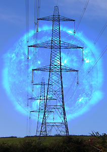 Lancaster University researchers are investigating the threat to electricity distribution grids posed by solar radiation