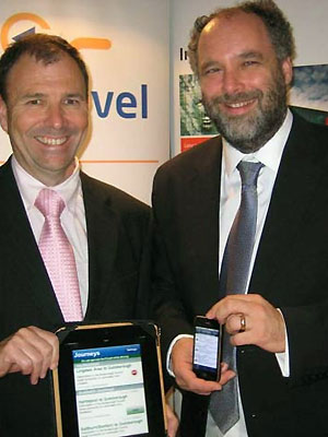 John Walden of In Touch and Professor Nigel Davies