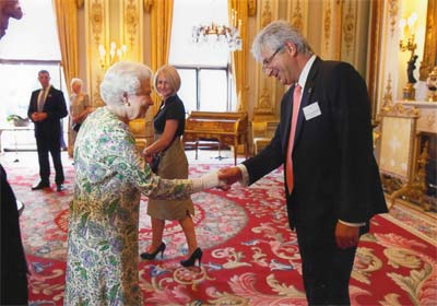 Her Majesty The Queen congratulates Professor Garik Markarian