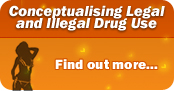 Cenceptualising Legal and Illegal Drug Use logo