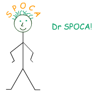 Stickman image of DR SPOCA 