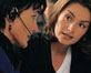 Two business women speaking