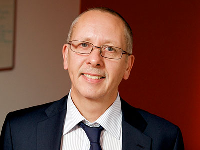 Portrait of Professor Steve Bradley, Interim Vice-Chancellor of Lancaster University