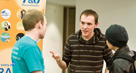 Careers Fair Students at Careers Fair