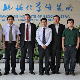 Members of the Chinese Academy of Sciences meet staff from Lancaster Environment Centre
