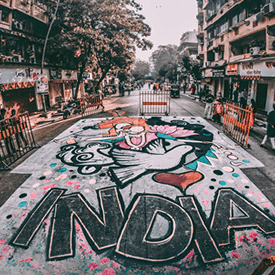 India graffiti