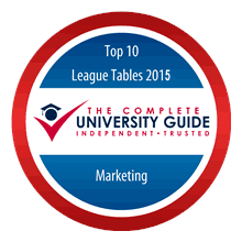 Lancaster ranked top for Marketing for second consecutive year