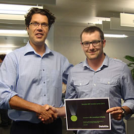 Deloitte prize for top undergraduate student