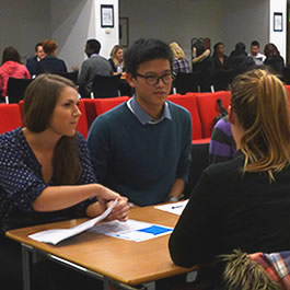 Speed networking adds fun to job hunt