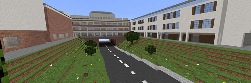 minecraft college campus map download