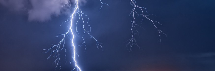 The study suggests lightning could strike less often as the planet warms