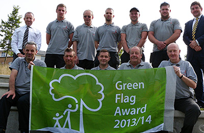 Green Flag Award Lancaster University gets the Green Flag