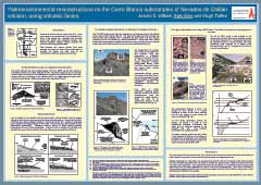 Poster thumbnail for 'Paleoenvironmental reconstructions on the Cerro Blanco subcomplex of Nevados de Chillán volcano, using volcanic facies'