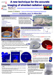 Poster thumbnail for 'A new technique for the accurate imaging of shielded radiation sources'