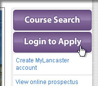Lancaster University's Postgraduate website