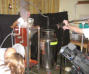 Filming the fountain effect -