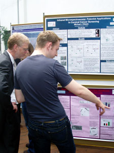 Postgraduate students presented posters