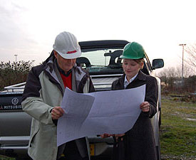 John Ashford and Hayley Gilpin