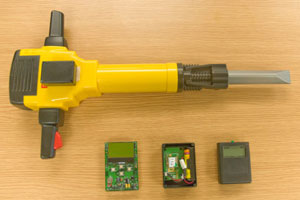 A drill with a smart tag