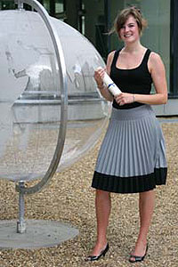 Heather Dinsdale at the Royal Geographical Society (with IBG) in London