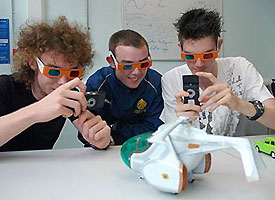 Students from Rivington and Blackrod High School at last year's event
