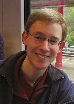 Physics graduate Andrew Hoyle