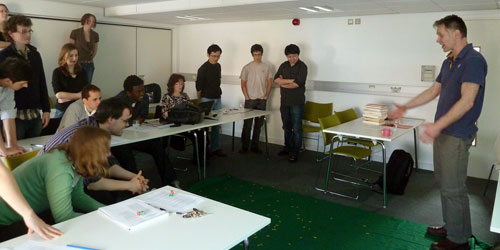 Michael demonstrates approaches to explain random clustering of health cases