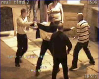 Psychologists analysed CCTV footage of city centre drinkers to discover how groups behaved