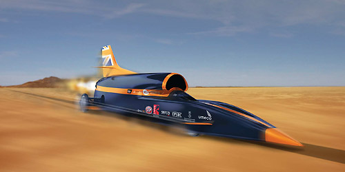 The 1,000 mph BLOODHOUND Project aims to inspire the next generation of scientists, engineers and mathematicians (Image: Curventa/Siemens)
