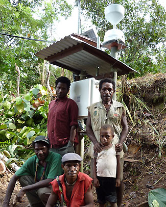 people in Papua New Guinea benefiting directly from the hydrological monitoring on the RamuSED project
