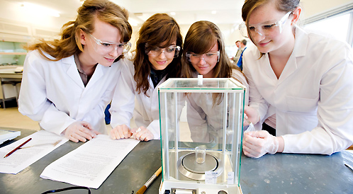 Pupils at the Science and Technology Taster Day