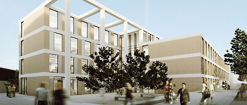 Visual of new Lancaster University Engineering Building