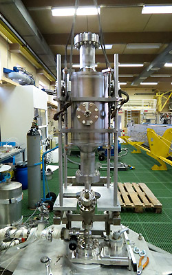 4-rod crab cavity for HL-LHC. Image: Lancaster University