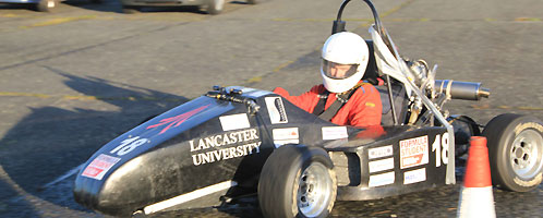 Lancaster Racing is taking part in Formula Student, where engineering students design, manufacture and race their own cars