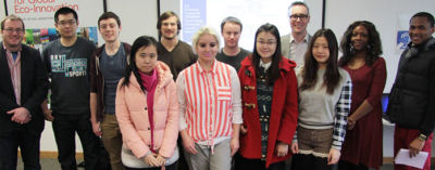 Lancaster University masters students have been taught by scientists from Unilever