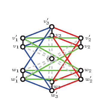 The underlying graph of a 3-dimensional isostatic framework. (Courtesy of Derek Kitson)