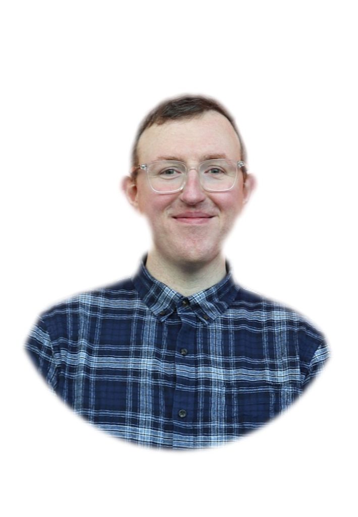 An image of Malcolm Connolly in a blue shirt. 