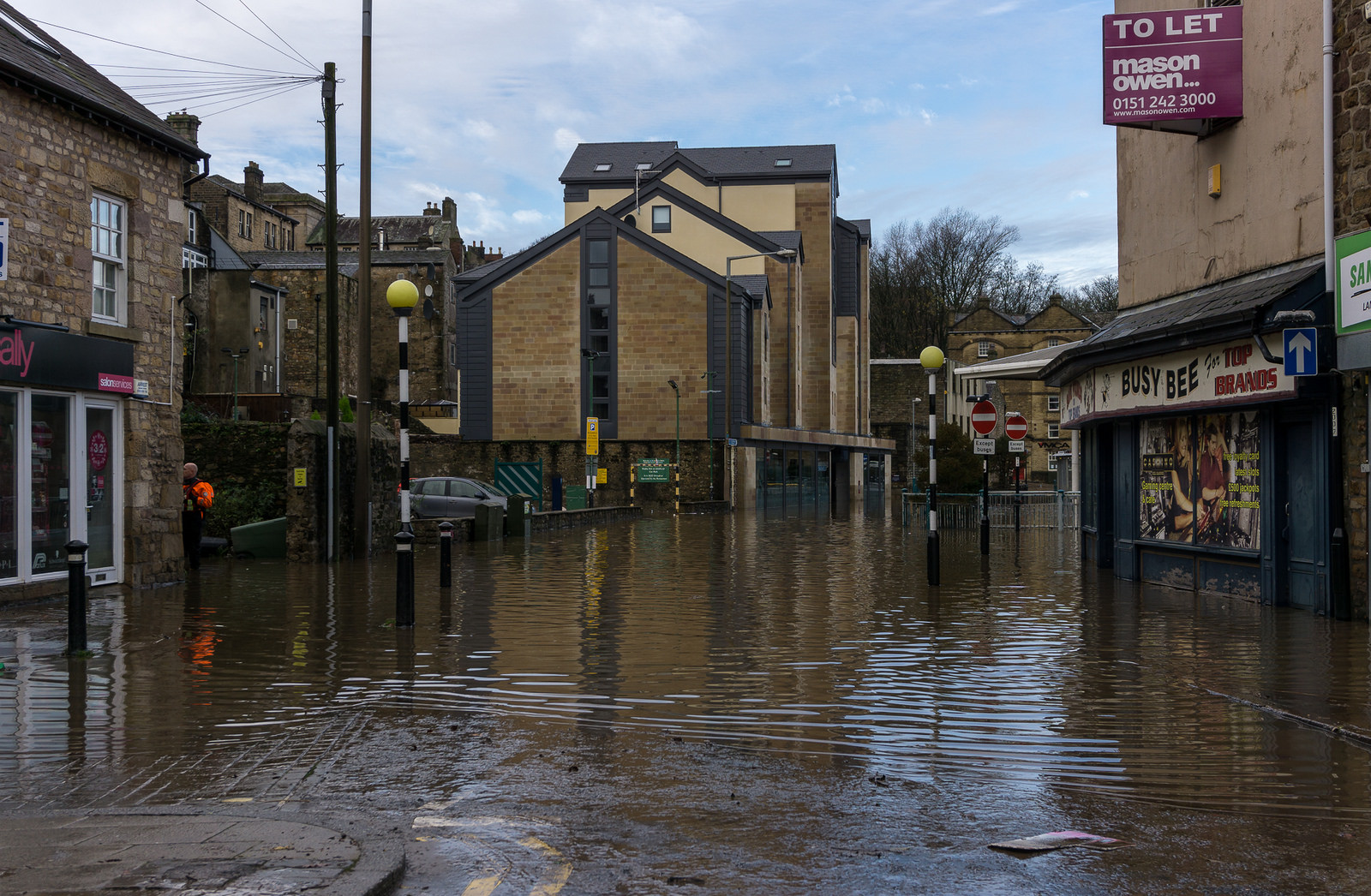 The Lancaster floods and mobile work