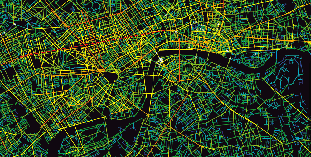 Exploring mobile consumption with spatial analysis