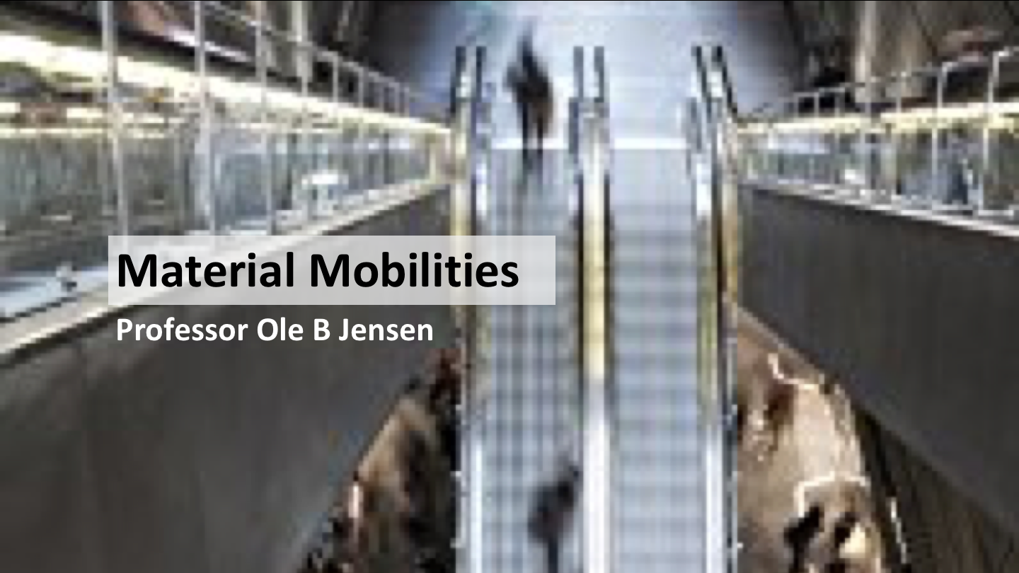 Material Mobilities and the Turn to Design in Mobilities Research