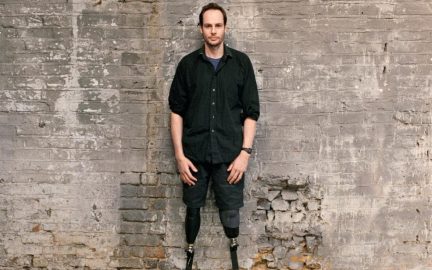 Anatomy of a Solider author, Harry Parker. Image: The Telegraph