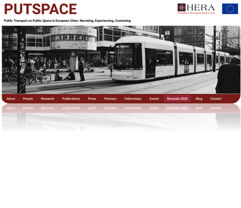 PUTSPACE — PUBLIC TRANSPORT AS PUBLIC SPACE CONFERENCE, BRUSSELS, 20-22 APRIL 2022