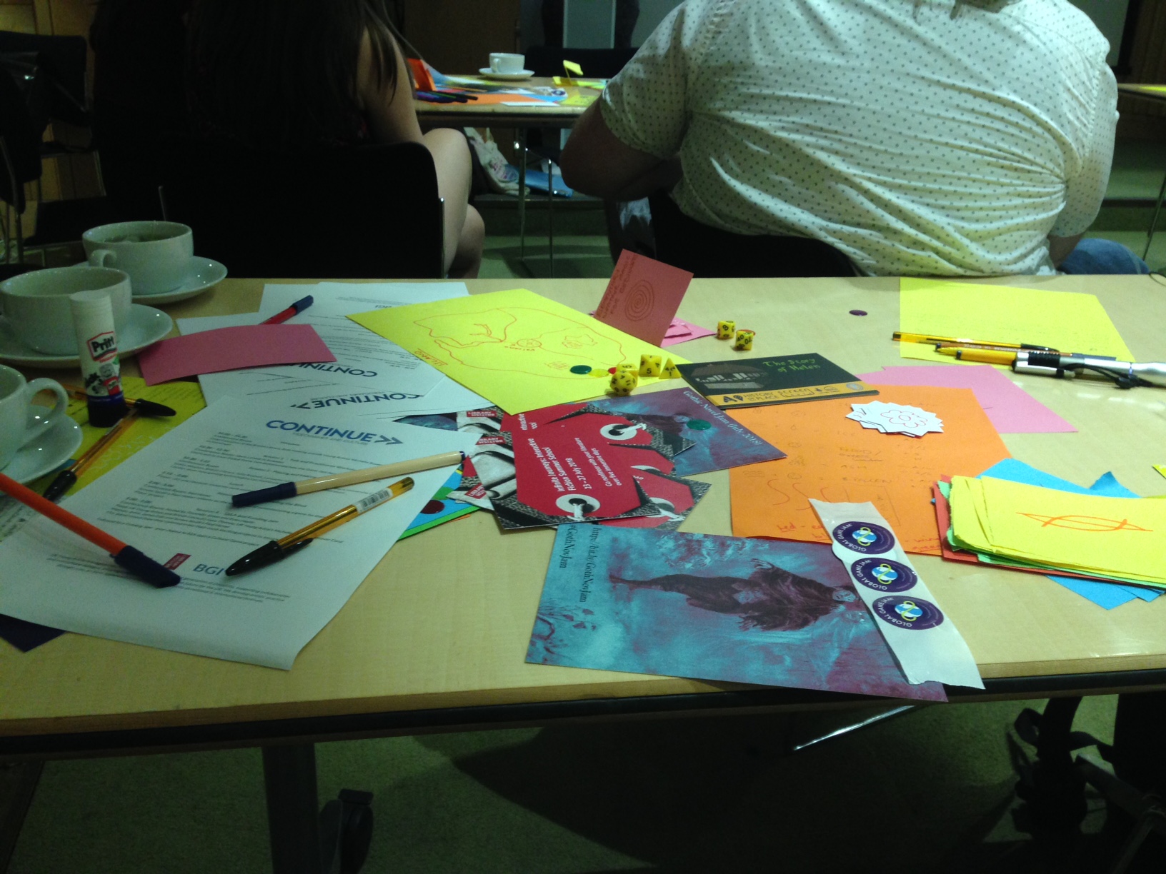 Analogue game jam prototypes