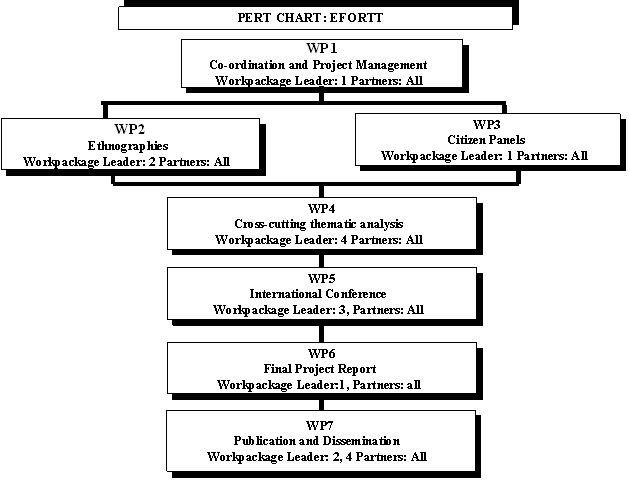 efortt pert chart