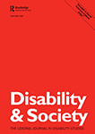 Disability & Society Cover