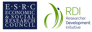 ESRC and Research develoment initiative logos